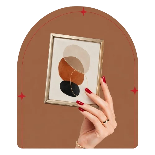 تابلو دیواری مینیمال دکورلی